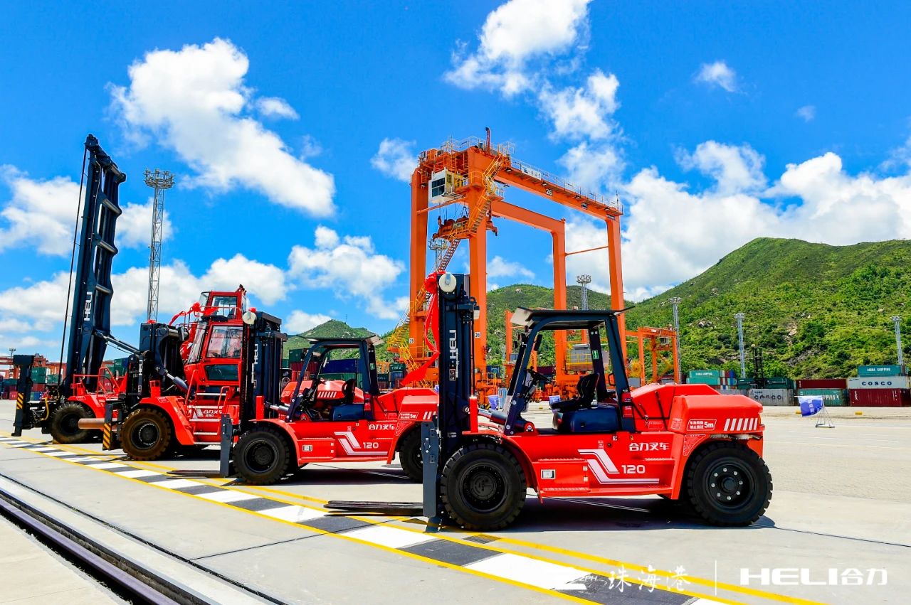 國內首創增程式超級電容混動堆1000UF 16V高機在珠海交付－國務院國有資產監督