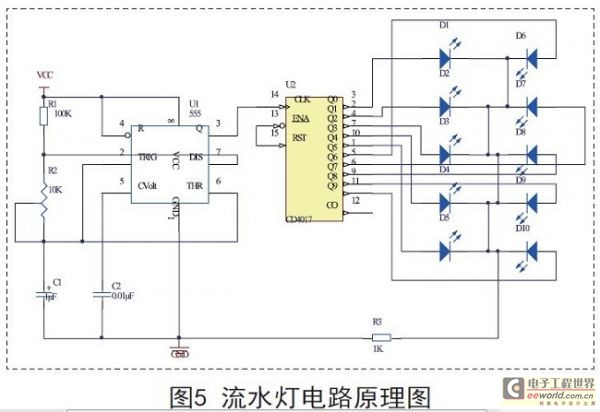 基于555定時器構成1000UF 25V的多諧振蕩器的應用