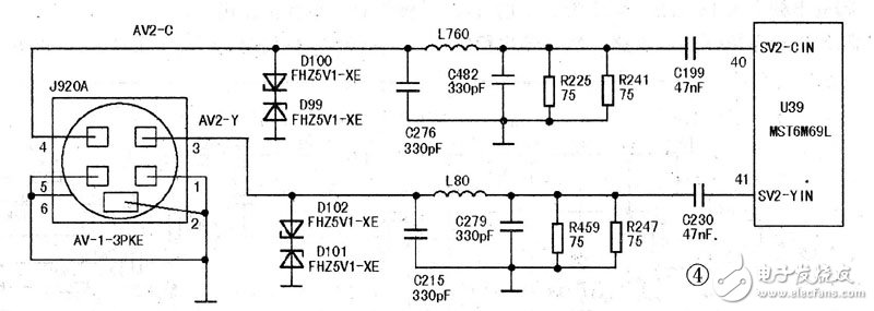 液晶信號板電路設計與道330UF 10V理詳解TOP9 —電路圖天天讀（113）