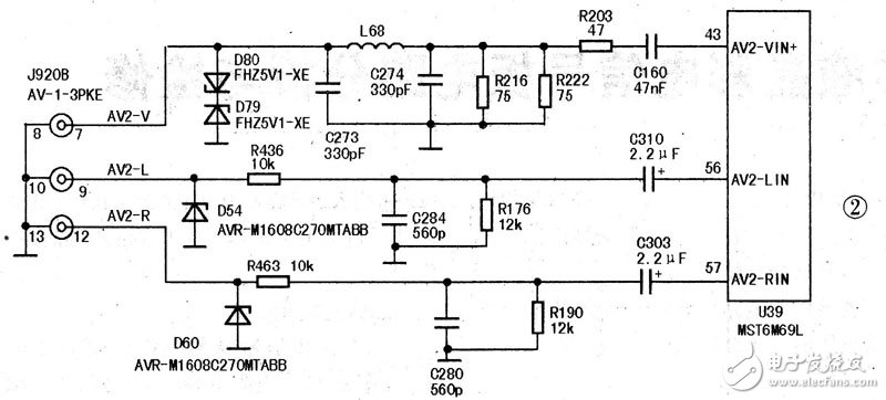 液晶信號板電路設計與道330UF 10V理詳解TOP9 —電路圖天天讀（113）