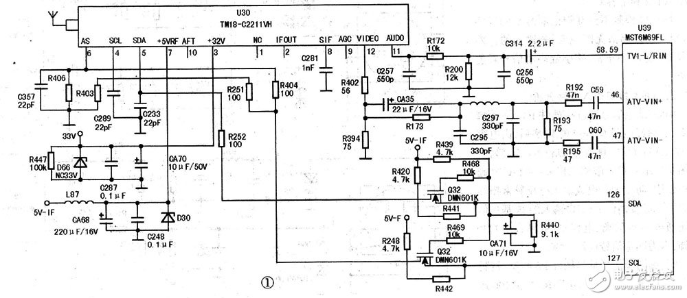 液晶信號板電路設計與道330UF 10V理詳解TOP9 —電路圖天天讀（113）