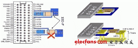 如何避免PCB設計限150UF 6.3V制D類放大器性能？