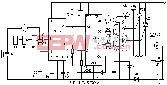 LM567通用音調譯碼器集成電路的應用