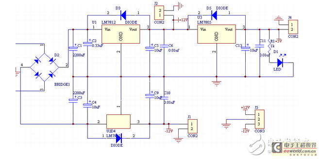 插件電解電容智能家居照明控制系統硬件電路設計